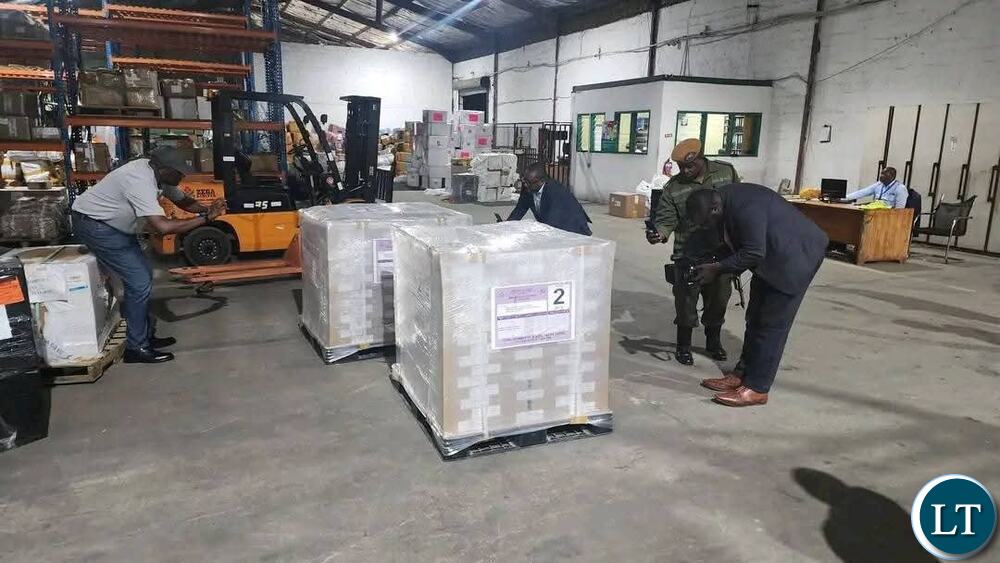 Kasama by – election ballot papers arrive, verification conducted