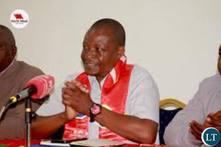 North-West UPND Chairperson Urges Patience Among Aspirants