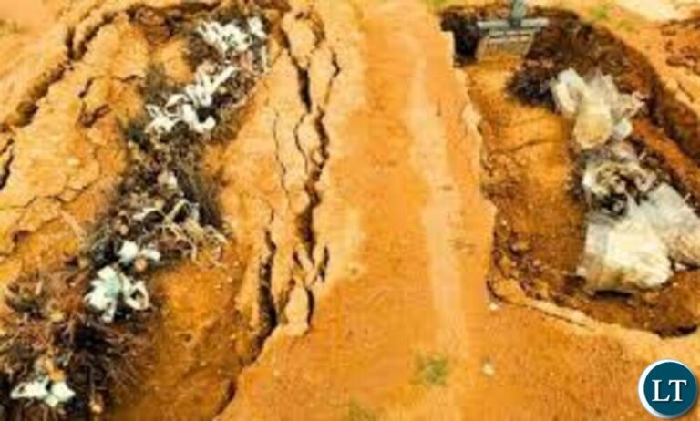 Over 200 Graves Collapse After Heavy Rains in Solwezi