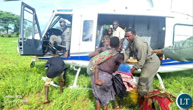 DMMU Evacuates 54 flood Victims in Lumezi District