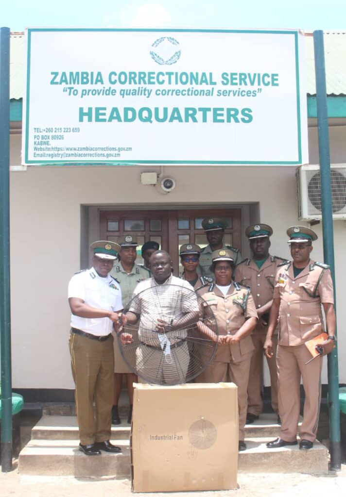 Zambia Correctional Service Appeals for Electric Pots