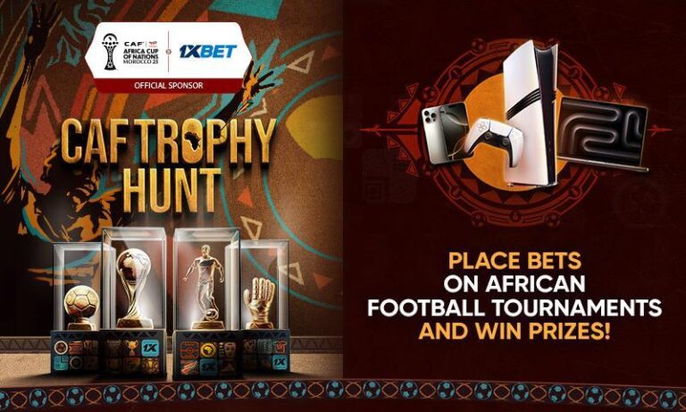 CAF Trophy Hunt: Win Samsung Galaxy Z Fold7, Xbox Series X, Apple iPad Air and other prizes in 1xBet promo!
