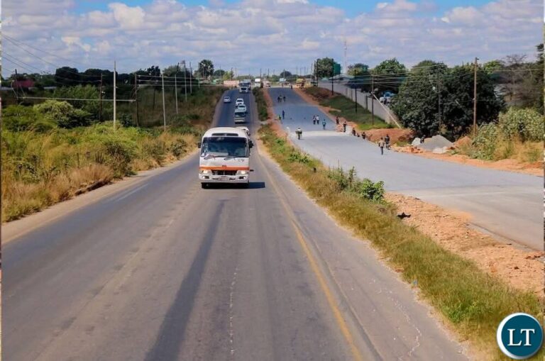 Govt paves 15km stretch of Lusaka roads