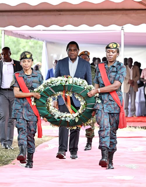 President Hakainde Hichilema Mourns 102-Year-Old Patriot in Monze
