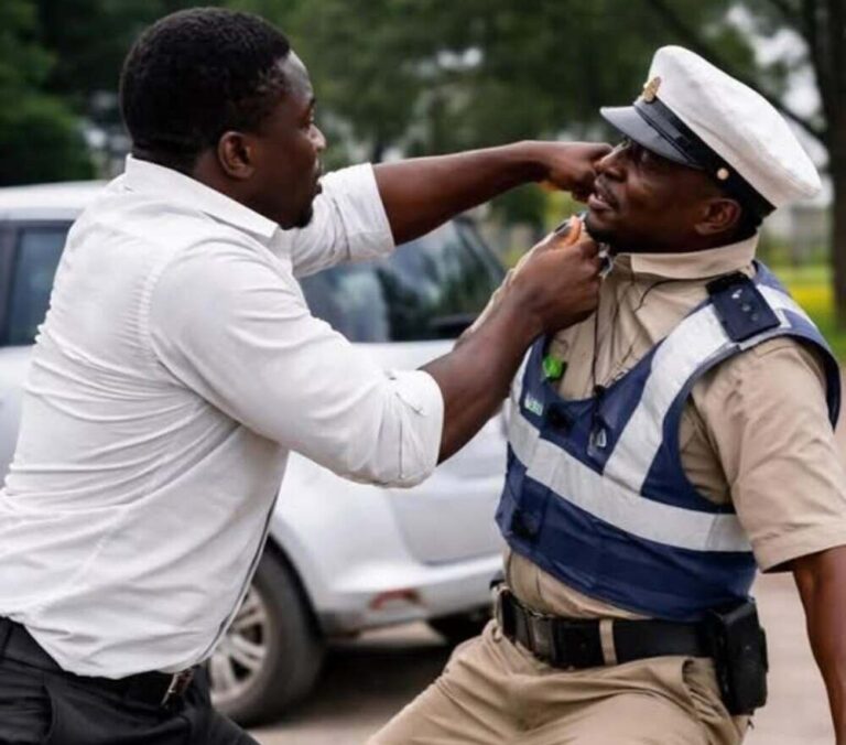 Ndola Traffic Police Officer assaulted-Yuyi