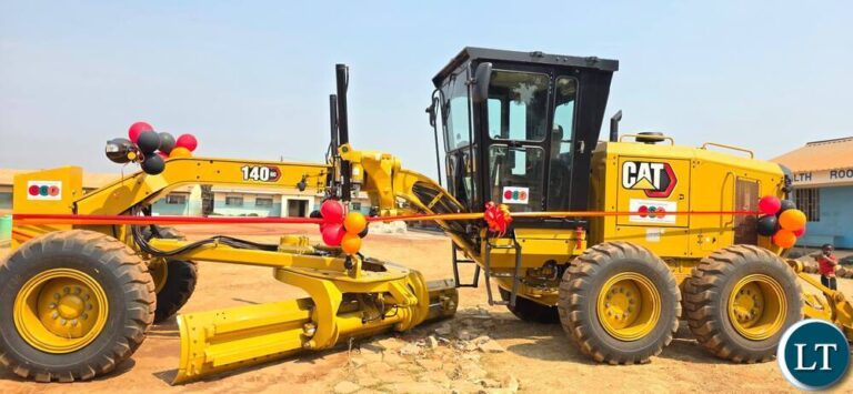 Solwezi council hands over front-end loader to Kapijimpanga chiefdom