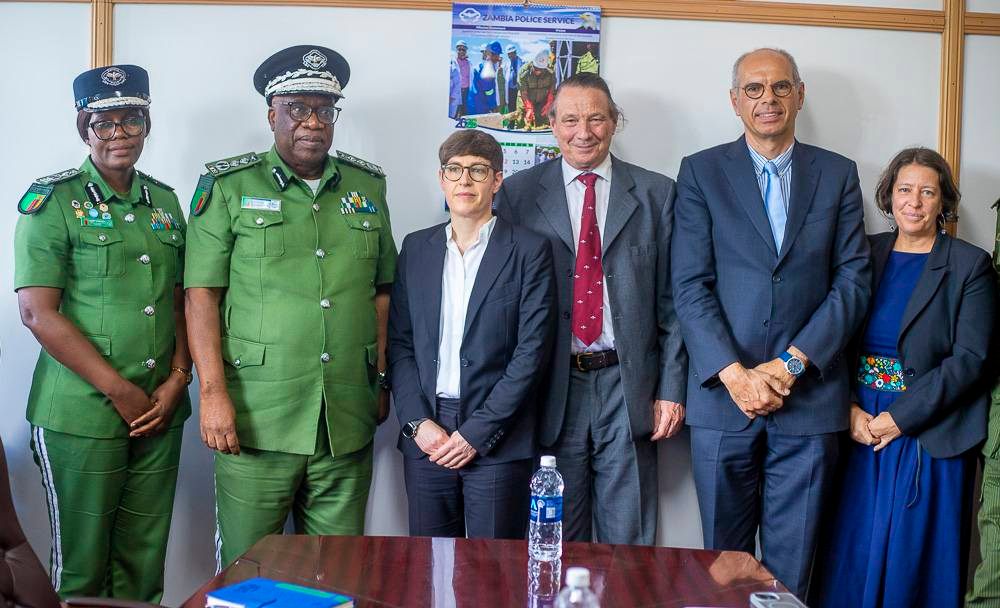 EU Exploratory Mission Pays Courtesy Call on Inspector General Musamba