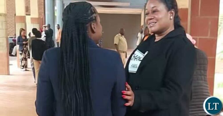 Mutale Mwanza appears in Court for mention