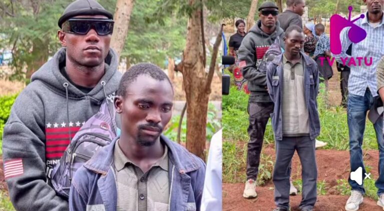 Security Tight as Father Attends Burial of Drowned Son
