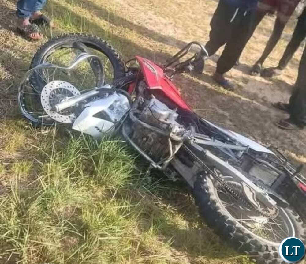 Teen Dies in Chikankata Motorbike Crash