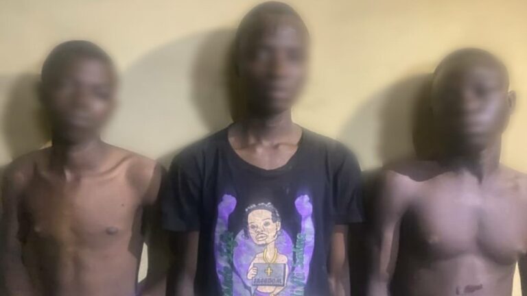 Three juveniles nubbed for murder