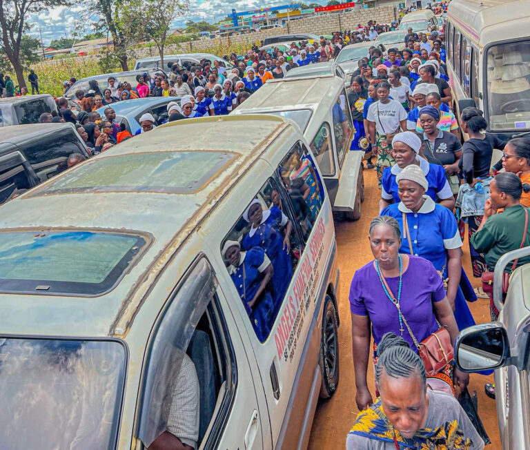 Mourners Gather for Funeral of Church Members Killed in Choma Road Accident