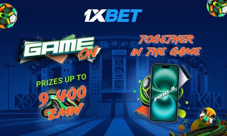 Stay in Game On mode and win super prizes from 1xBet!