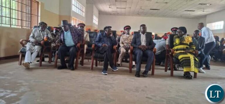 Kazungula DC advises cash for work programme handlers