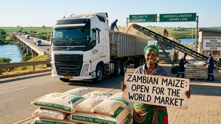 Mwinilunga chamber of commerce lift on maize export suspension.