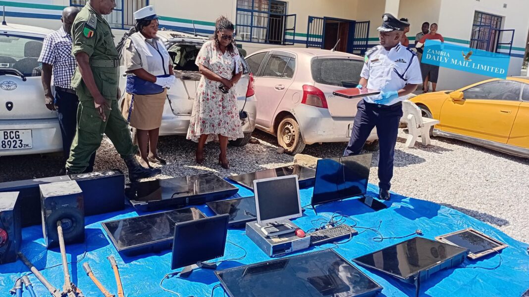 Police in Kafue Recover Six Stolen Vehicles, Arrest 10 Suspects