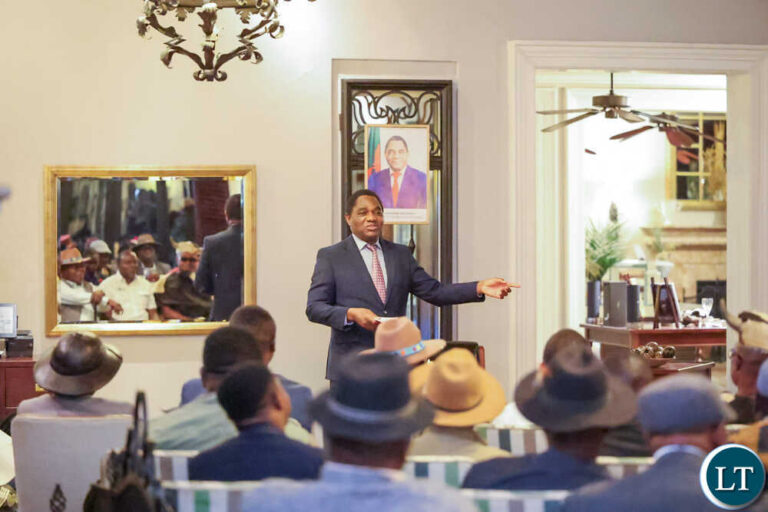 President Hichilema urges church, chiefs to nudge councils