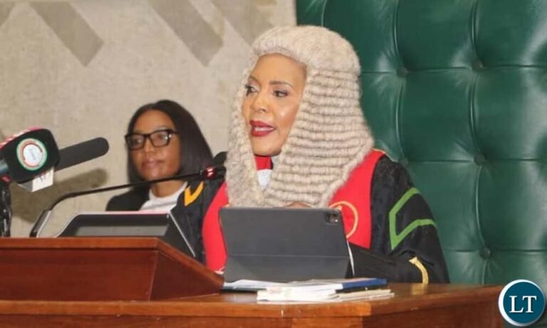 Speaker Mutti warns MPs against speculation over Lungu’s remains