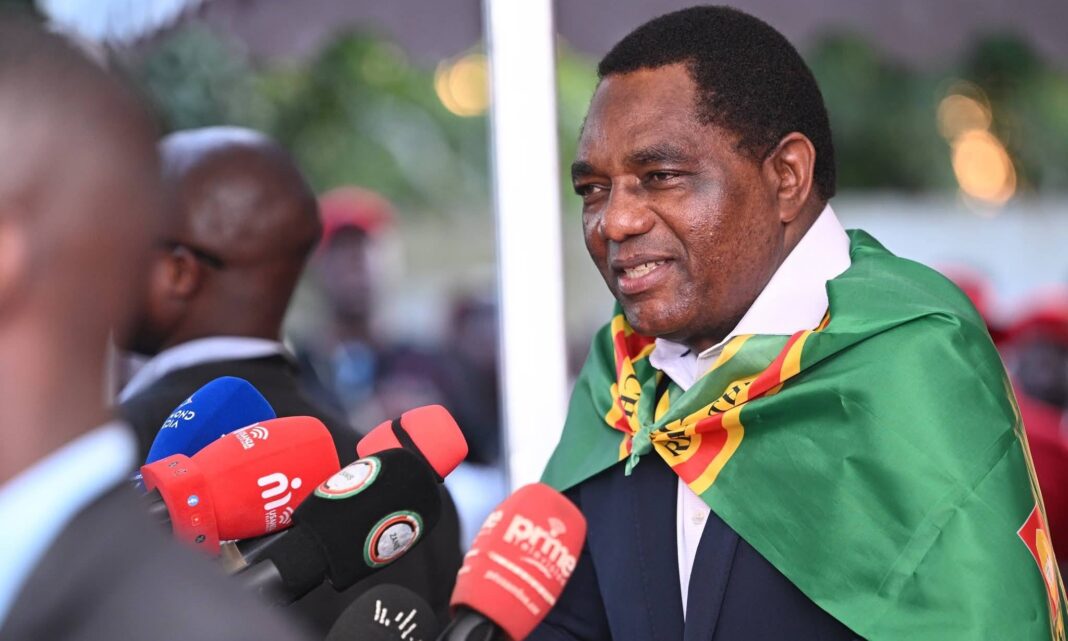Hichilema Files Nomination for UPND Presidency Ahead of General Conference