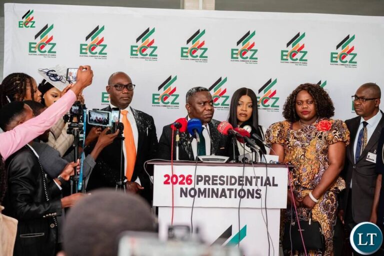 Kalaba files presidential nomination papers