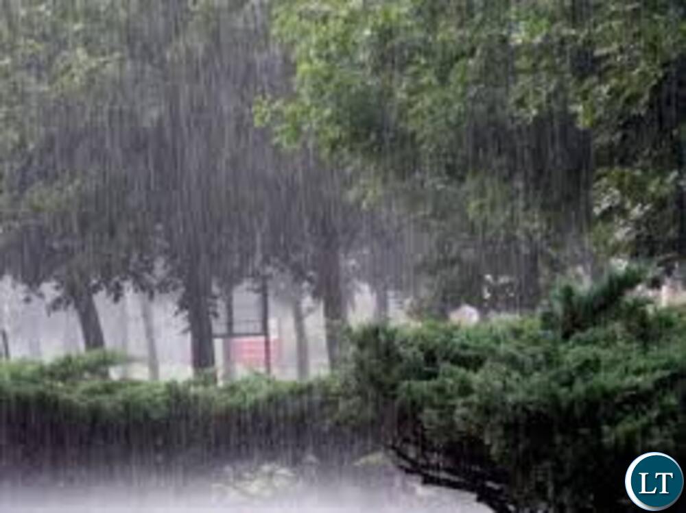 Expected rains in parts of Luapula and Northern provinces