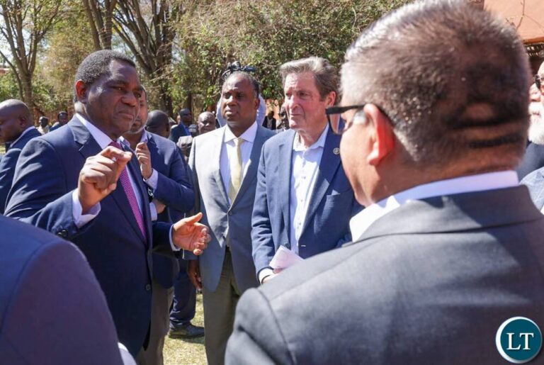 HH Pushes for Stronger Zambia–US Economic Partnership