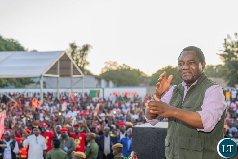 Hichilema urges voters to back full UPND ticket in August polls