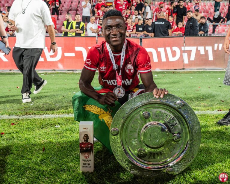 Kangwa thrilled by Israeli accolade