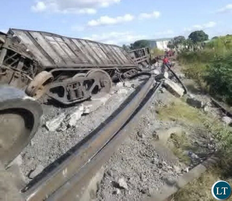 Two Feared trapped after train derailment