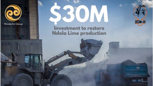 ZCCM-IH, Wonderful Group Seal $30m Lime and Cement Joint Venture