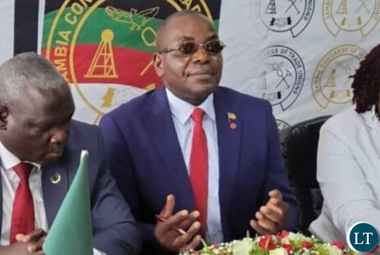 ZCTU sees UPND likely to retain power, calls for improved worker welfare