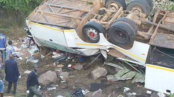 13 passengers injured in a road accident in Chilubi