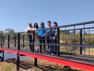 Government commissions Mayukwayukwa Access Road and Footbridge