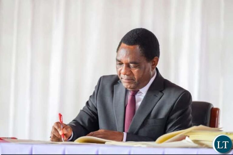 President Hichilema Commended for returning gathering Bill to Parliament