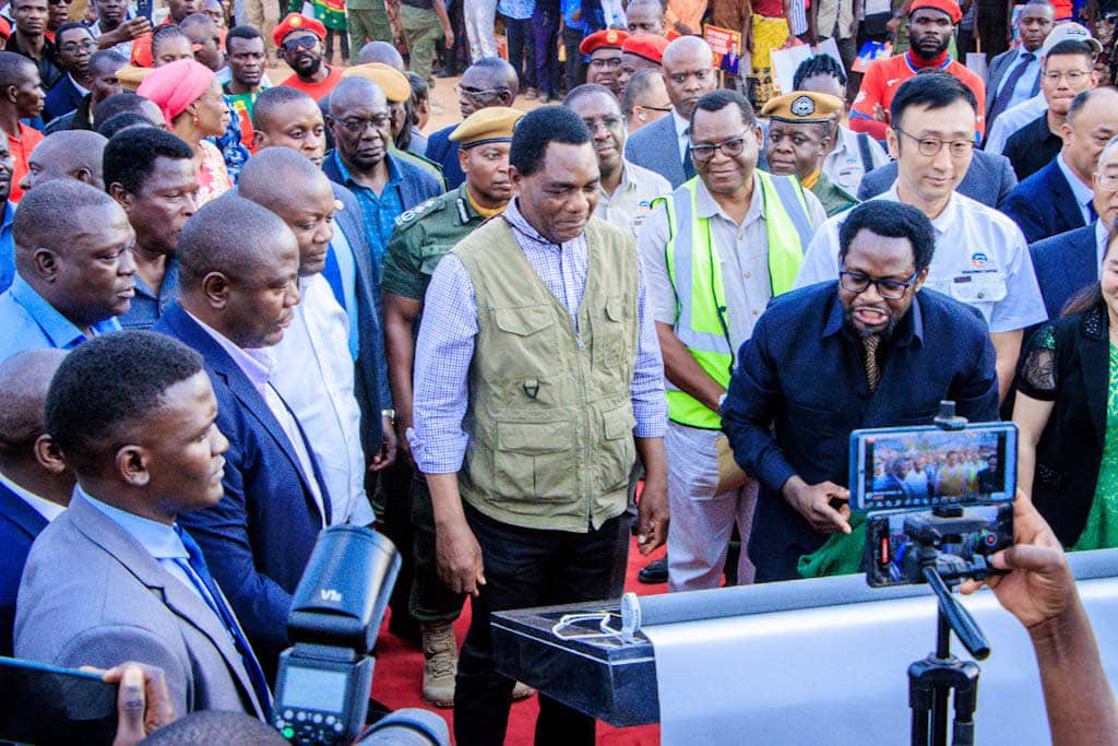 President Hichilema dates Solwezi
