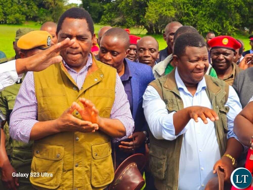 President arrives in Choma for official visit