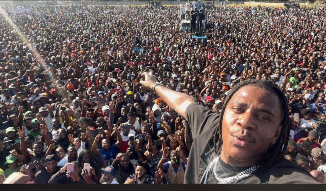 Mundubile draws thousands to Kitwe in the biggest opposition rally of the 2026 campaign
