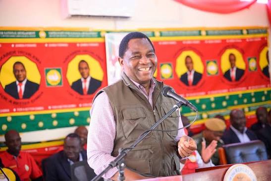 President Hichilema urges Zambezi residents to vote for UPND to sustain economic gains
