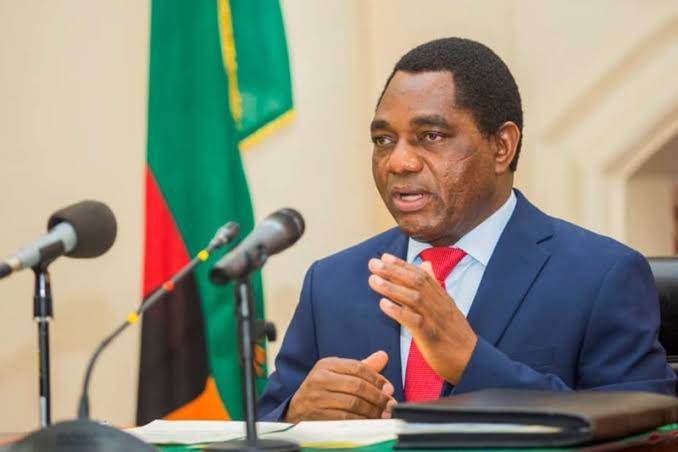 President Hichilema urges Zambians to reject blackmail