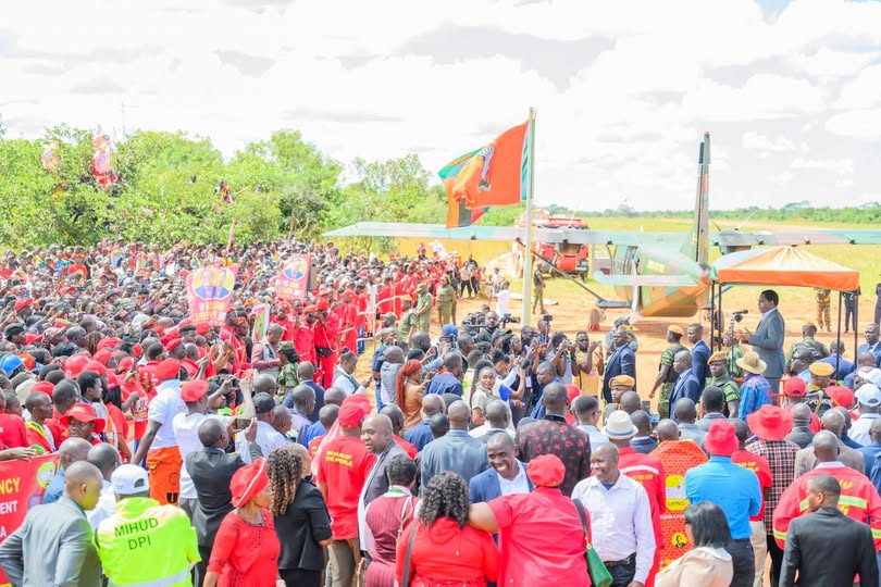 Vice President assures Chinsali residents of continued development
