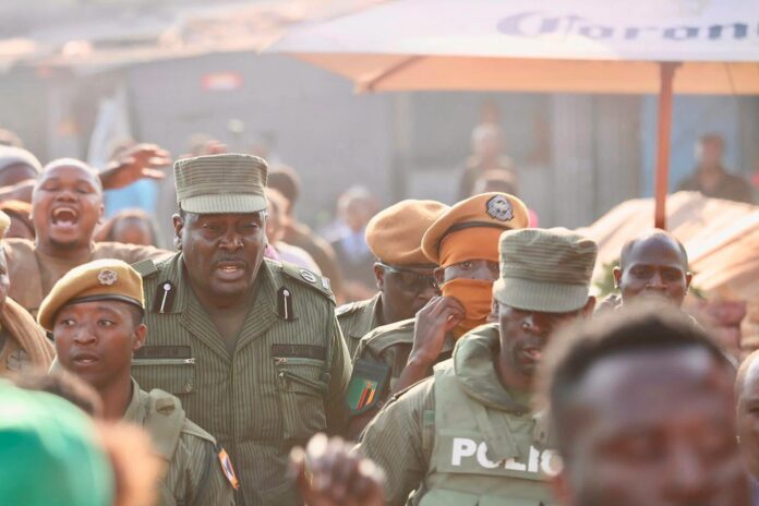 Gassed twice in one day: police strike Mundubile’s convoy as shooting claim spreads